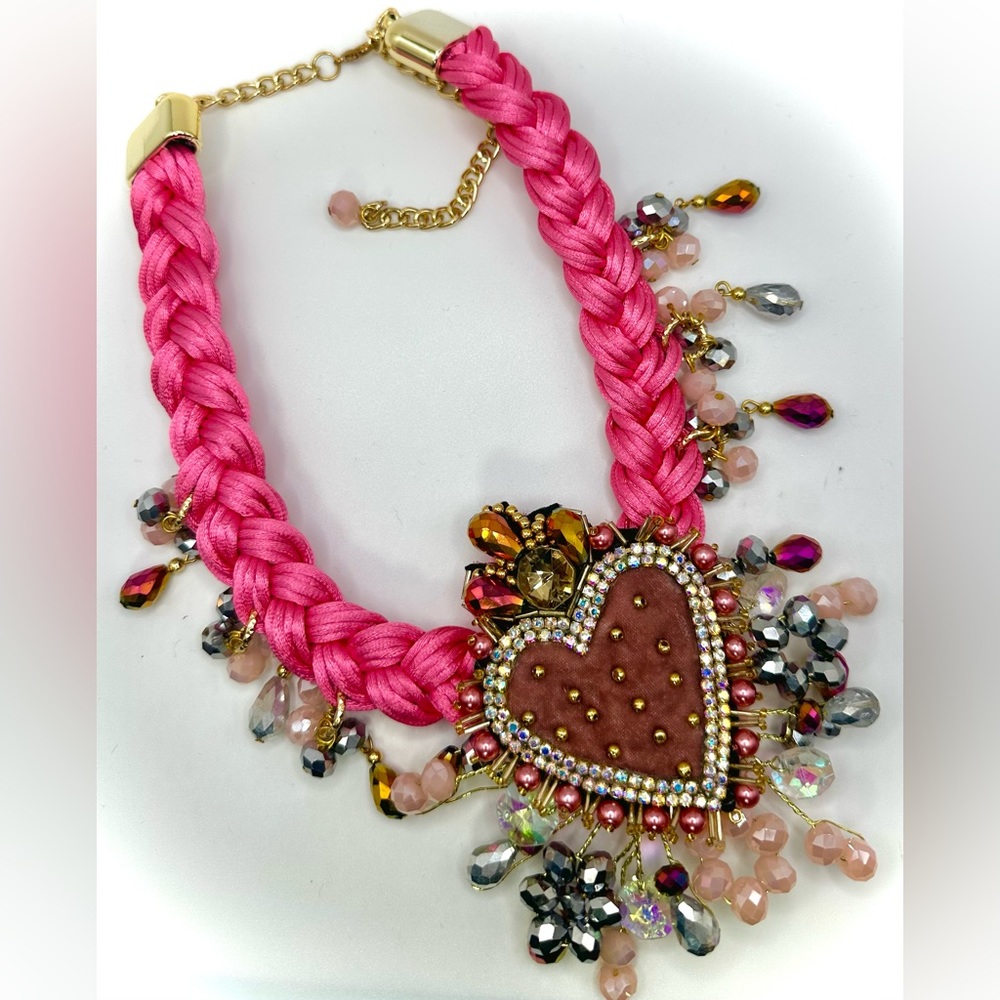CUSTOM HANDMADE HEART NECKLACE ❤️